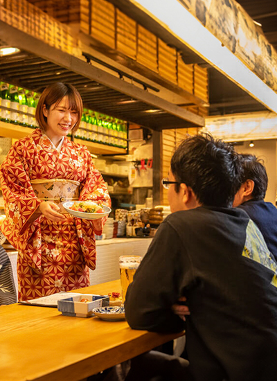【公式】 和食 居酒屋 こだわりもん一家のプロモーション画像です。