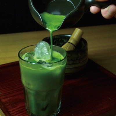 【公式】 炉端 居酒屋 こだわりもん一家の京都 宇治抹茶ハイの画像