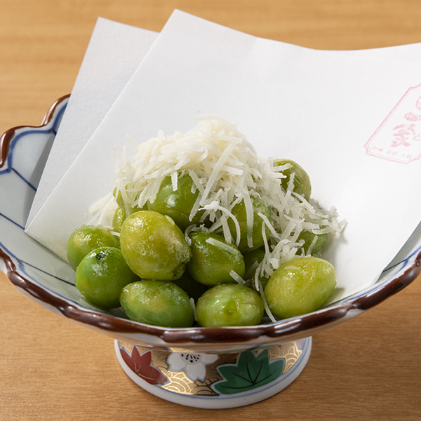 翡翠銀杏のチーズ揚げの画像