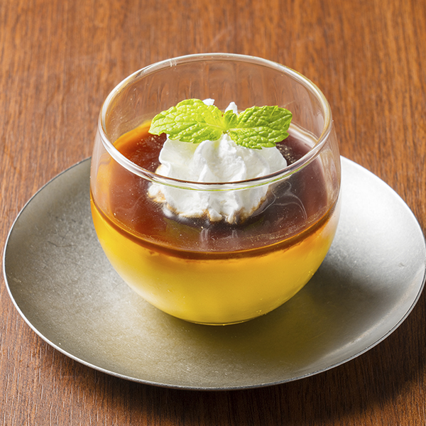 自家製濃厚かぼちゃプリン