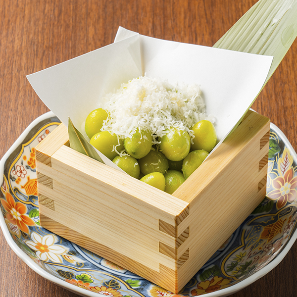翡翠銀杏のチーズ揚げ