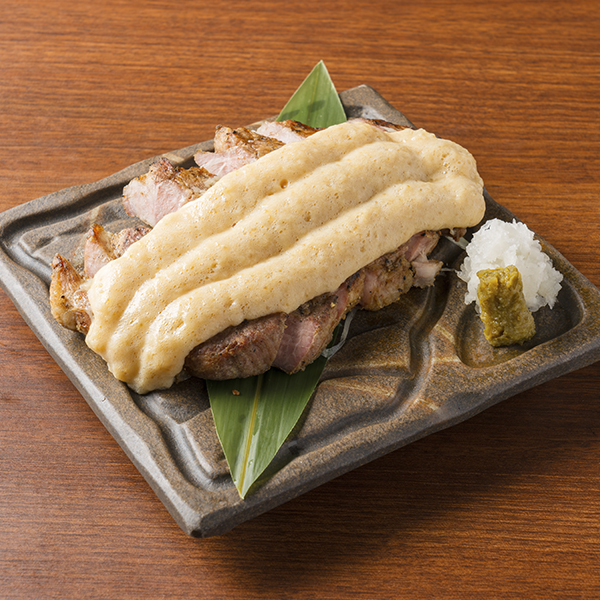 氷温熟成黒豚の泡醤油焼きの画像