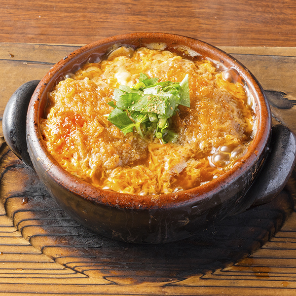 牡蠣フライのカツとじの画像