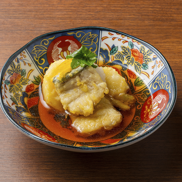 寒鰤と蕪の揚げ出しの画像