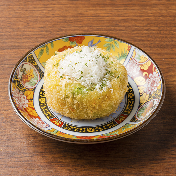 そら豆と海老のチーズコロッケの画像