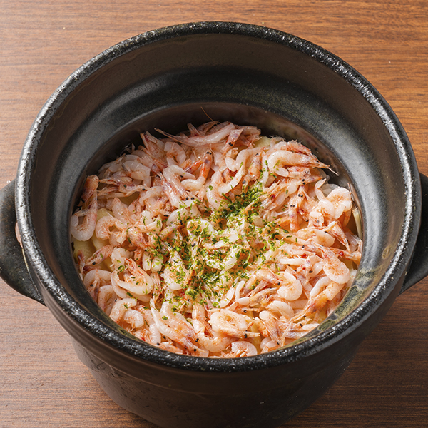 画像：桜海老と筍の土鍋飯