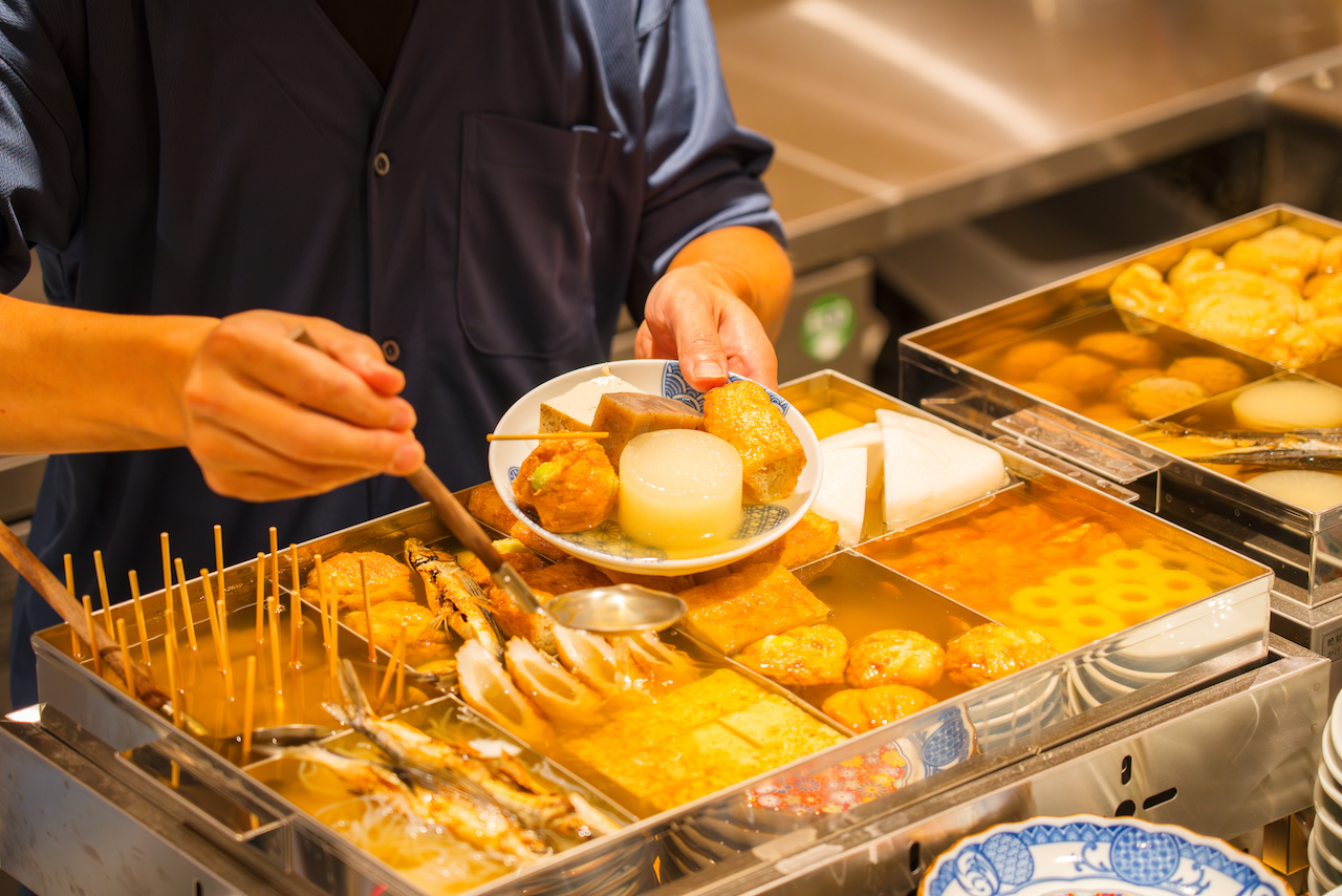焼きあご出汁のおでん