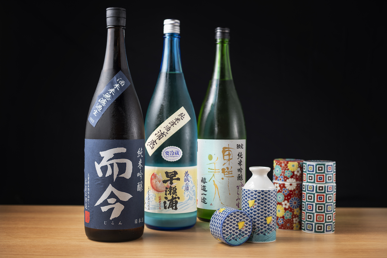 日替わりで入荷する様々な地酒